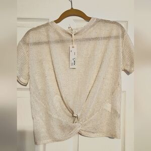 **BRAND NEW W/ TAGS** Cotton:On Miranda twist front top size XS